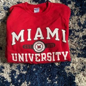 Miami university sweatshirt